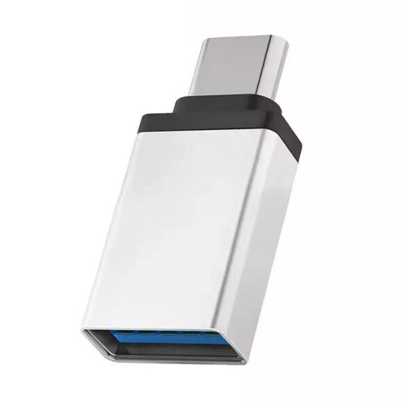 🆕Silver Type C To USB Adapter Converter Connector Plug - Picture 2 of 8